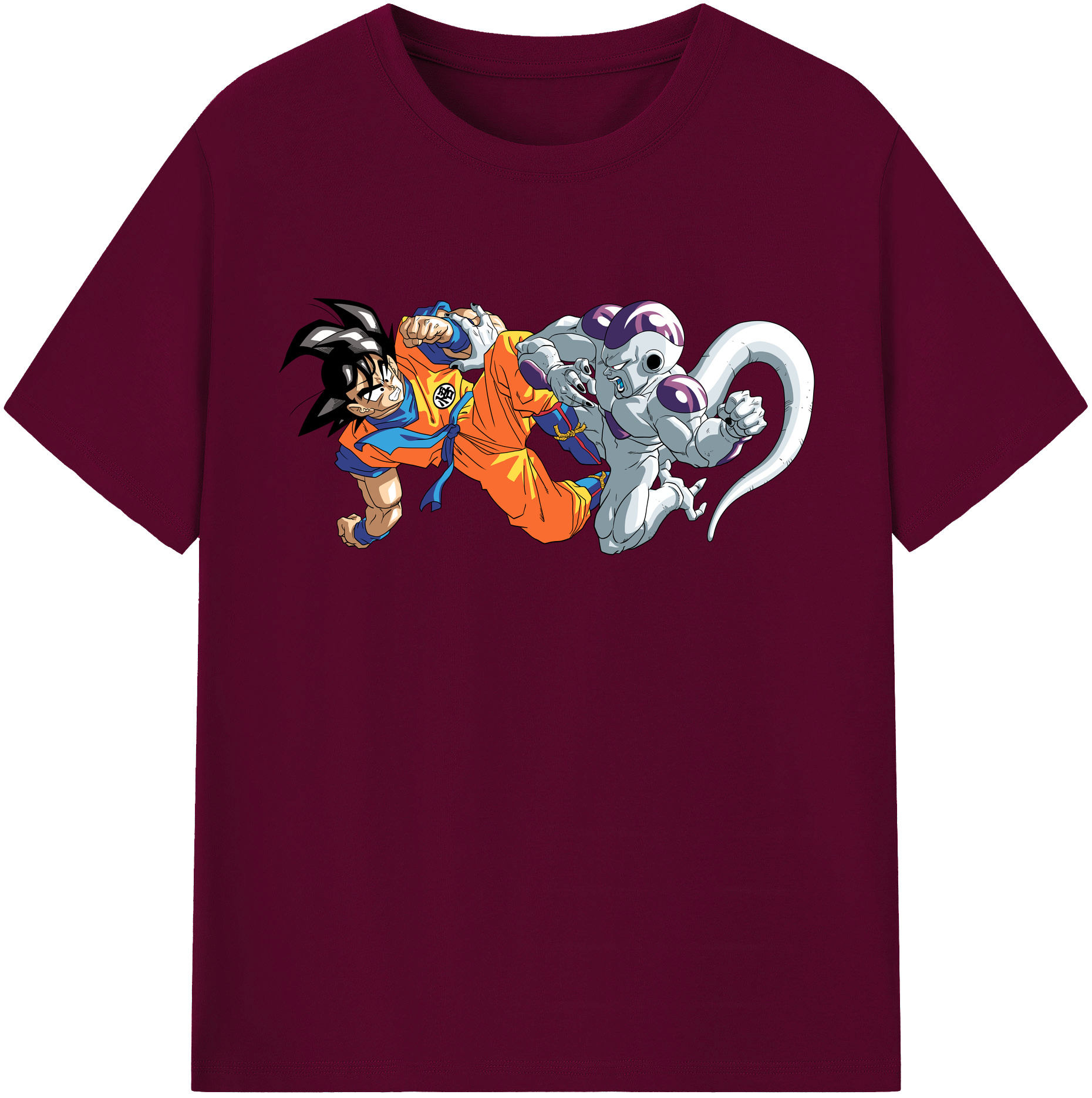（画像用） ドラゴンボール 孫悟空（そん ごくう）Son Goku カカロット DRAGON BALL Kakarotto レディースカジュアルプリントTシャツ（綿100％）